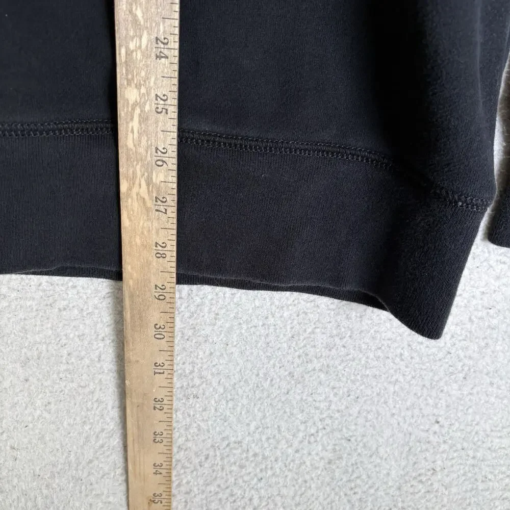 Vintage Ralph Lauren Polo Jeans Sweatshirt Mens XL Black RL Flag Crewneck